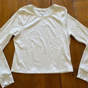 OV Ribbed Long Sleeve Tee